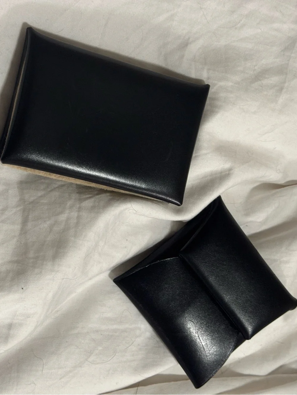 Hermes Calvi and Bastia Set- Black Box Leather